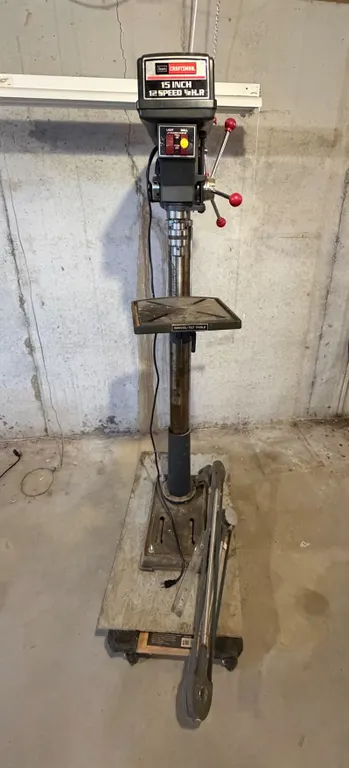 Craftsman 15” 12-Speed Floor Drill Press 1/2 HP