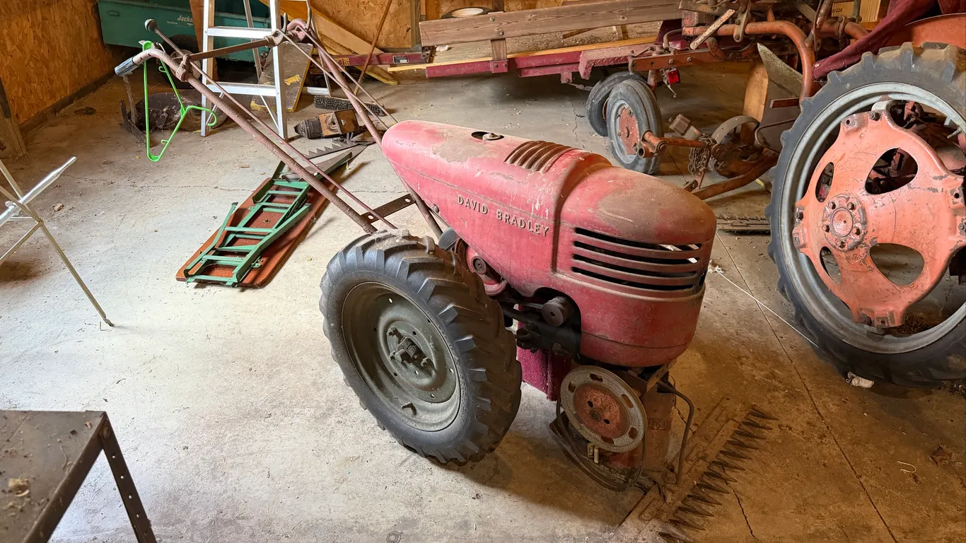 David Bradley Walk-Behind Tractor w/ Sickle Bar