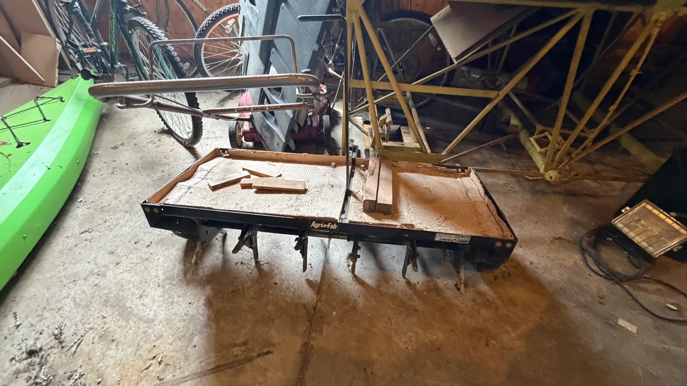 Agri-Fab Tow-Behind Lawn Aerator / Dethatcher Attachment