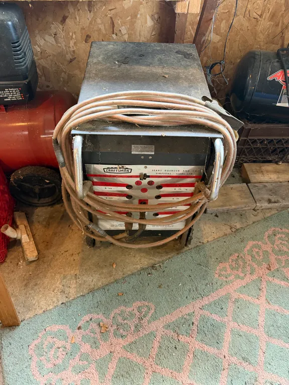 Vintage Craftsman Sears AC Arc Welder with Leads