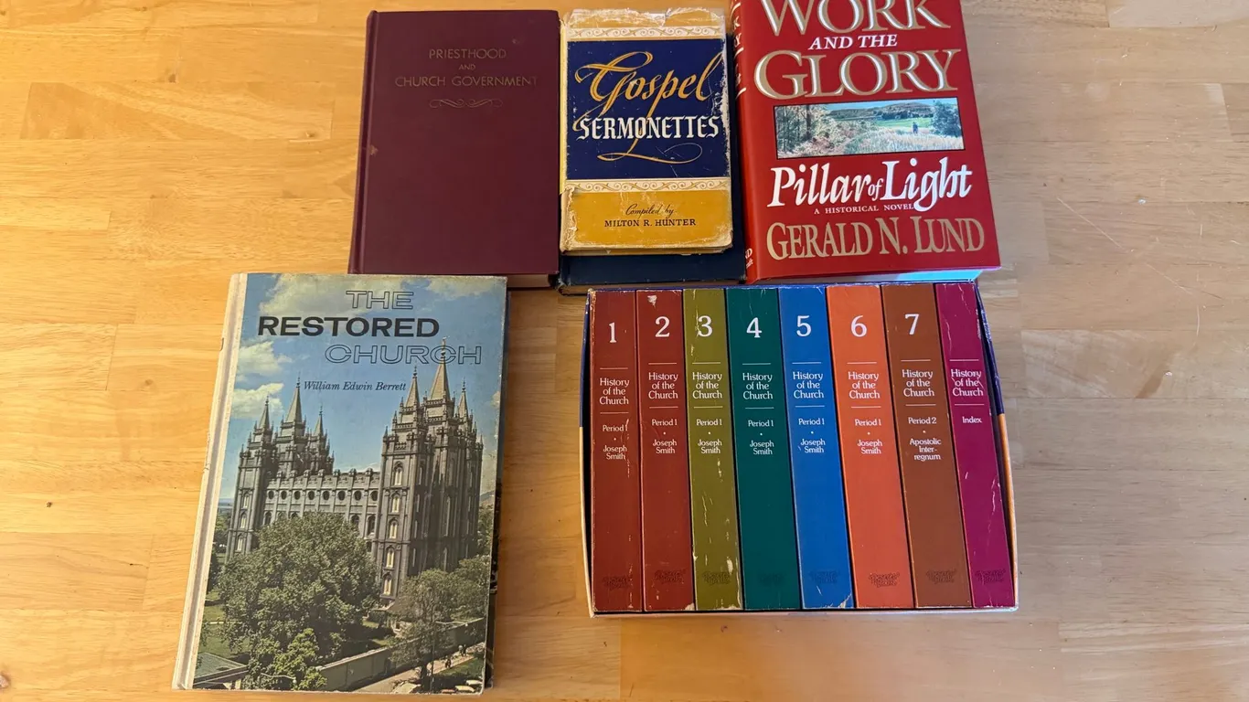 LDS Church History & Religious Book Lot