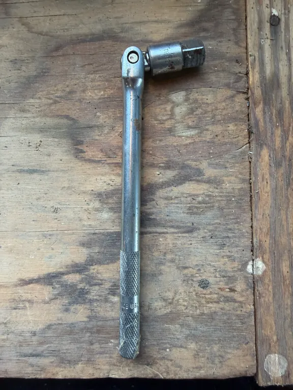 Snap-on Flex-Head Breaker Bar with Adapter