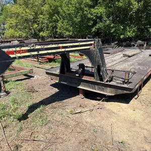 102” x 24ft Gooseneck Flatbed Trailer