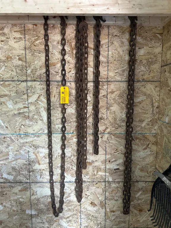 Steel Link Rigging Chains with Hooks