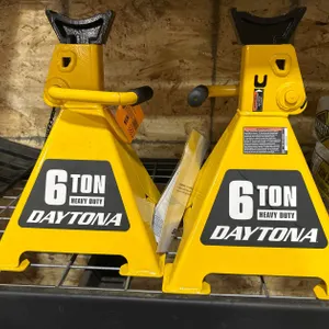 (2) Daytona 6 Ton Heavy Duty Jack Stands