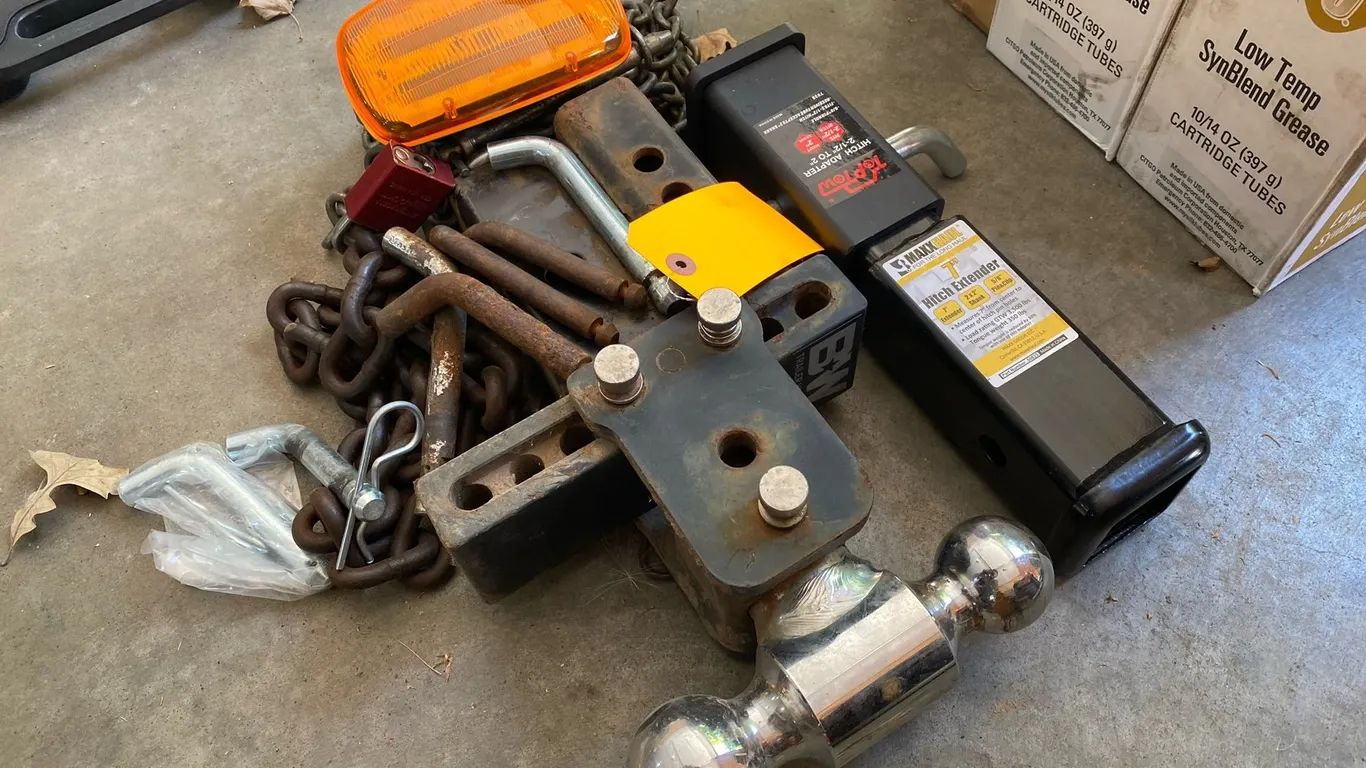 Assorted Towing Equipment and Accessories