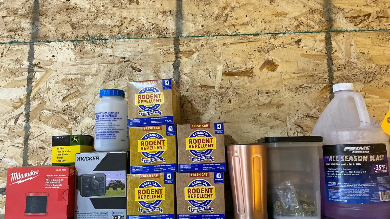 Assorted Automotive and Shop Supplies