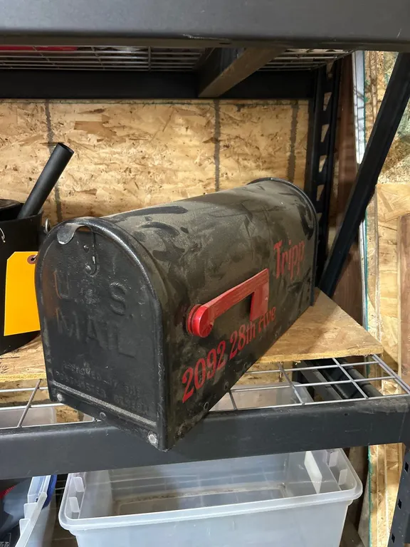 U.S. Mail Arched Metal Curbside Mailbox
