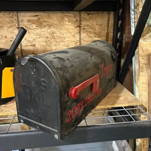 U.S. Mail Arched Metal Curbside Mailbox