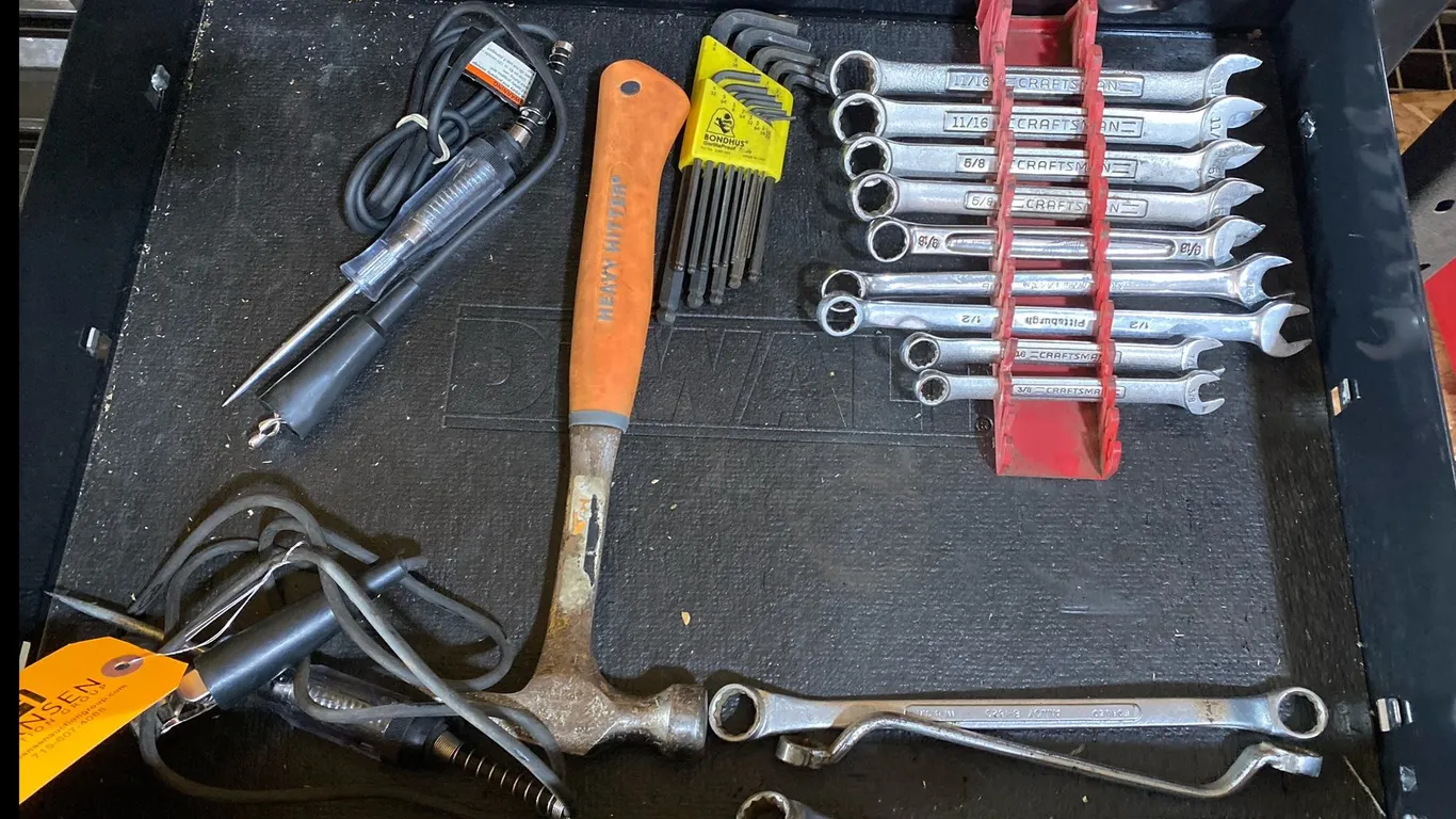 Contents of (2) Drawers - Assorted Hand Tools