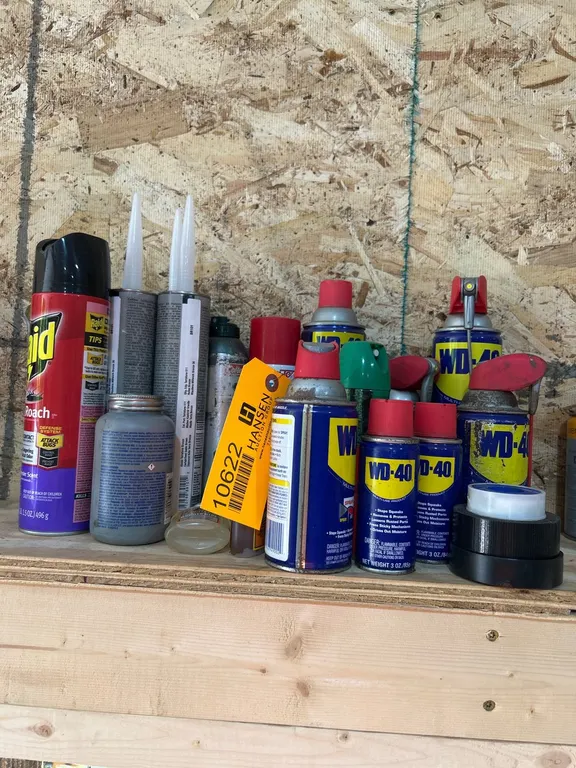 Assorted Shop Consumables
