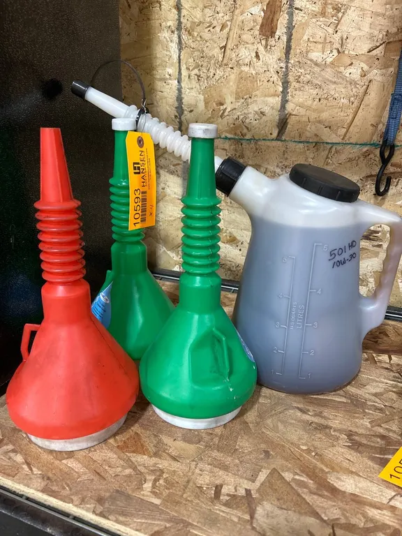 Funnel King Funnels and Measuring Pitcher