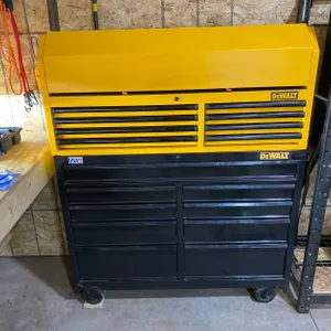 DeWalt 2 Piece Rolling Tool Cabinet and Top Chest Combo