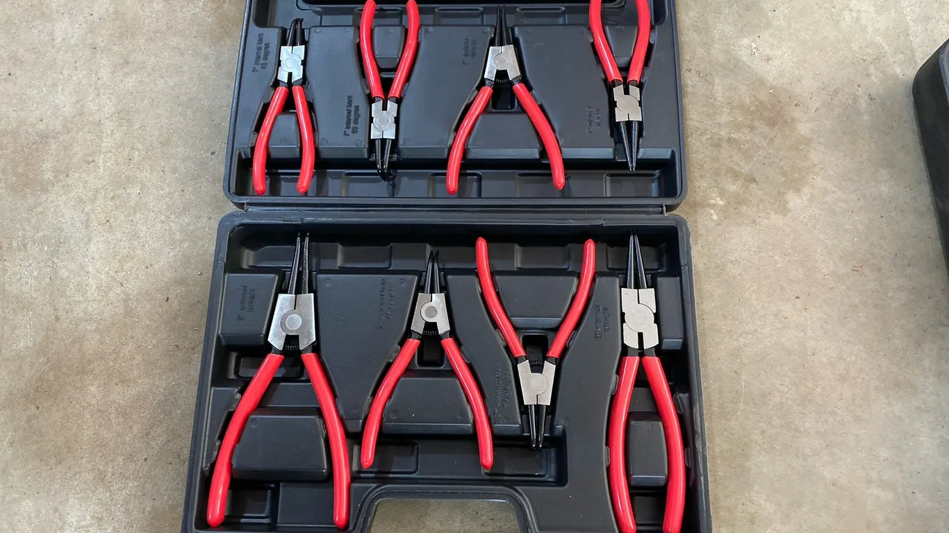 Icon 8 Piece Snap Ring Pliers Set