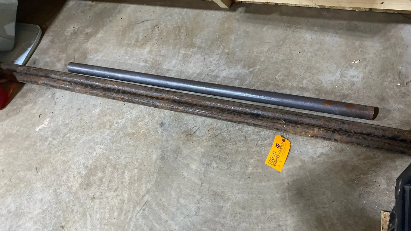 (3) Heavy Duty Steel Pipes