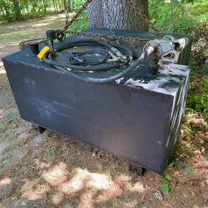 L Shaped Steel Fuel Transfer Tank with GPI 12V Pump