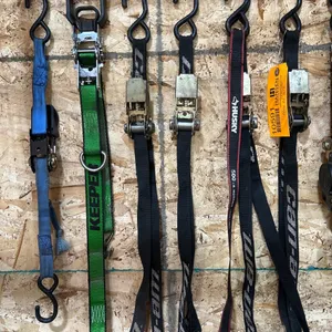 Keeper, Can-Am, and Husky Ratchet Tie Down Straps