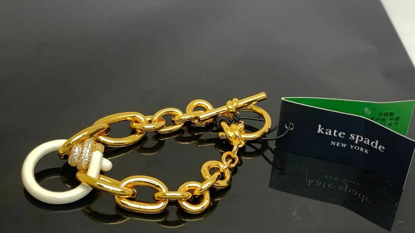 Kate Spade Gold Tone Bracelet