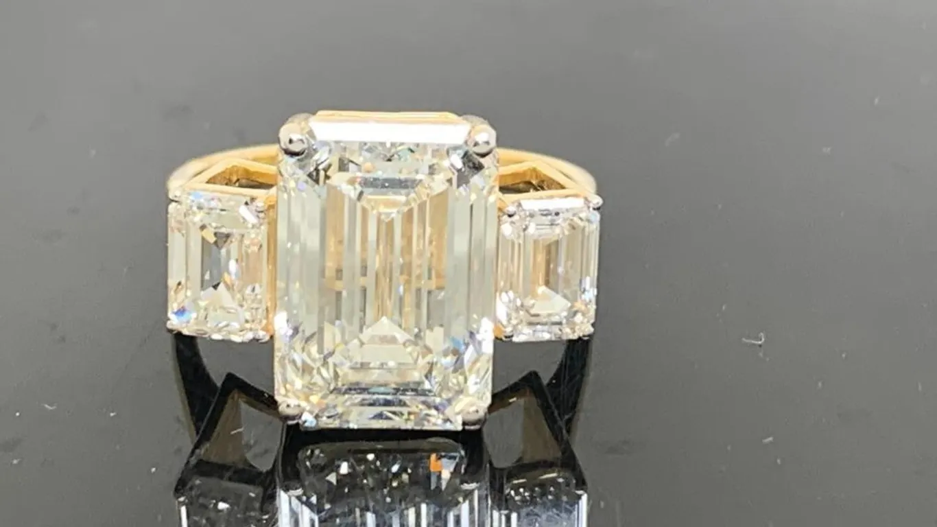 8.81ctw Engagement Ring Lab Grown Diamond