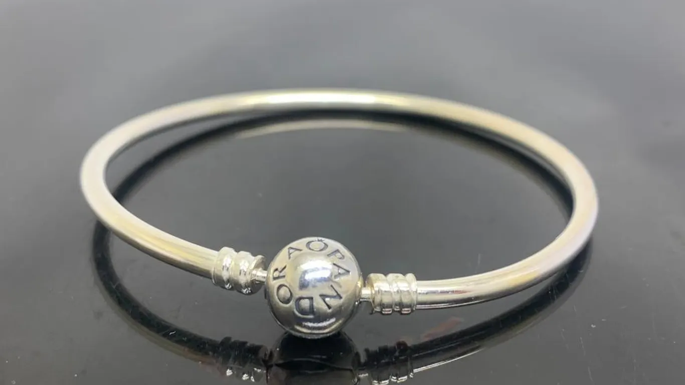 Pandora Sterling Silver Bangle Bracelet