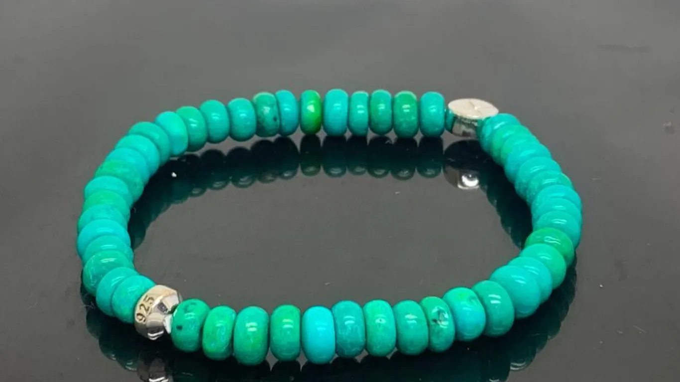 Turquoise Beaded Bracelet