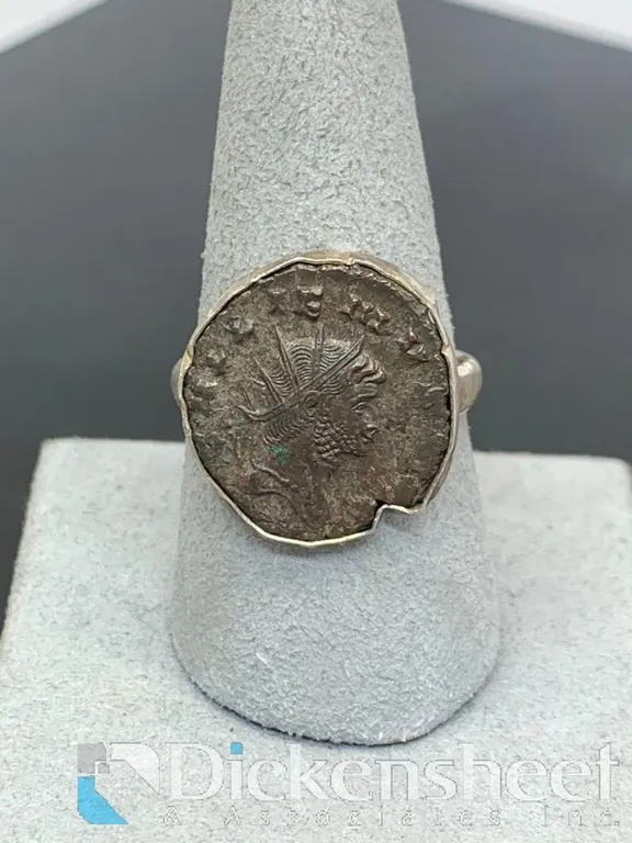 Silver Coin Ring