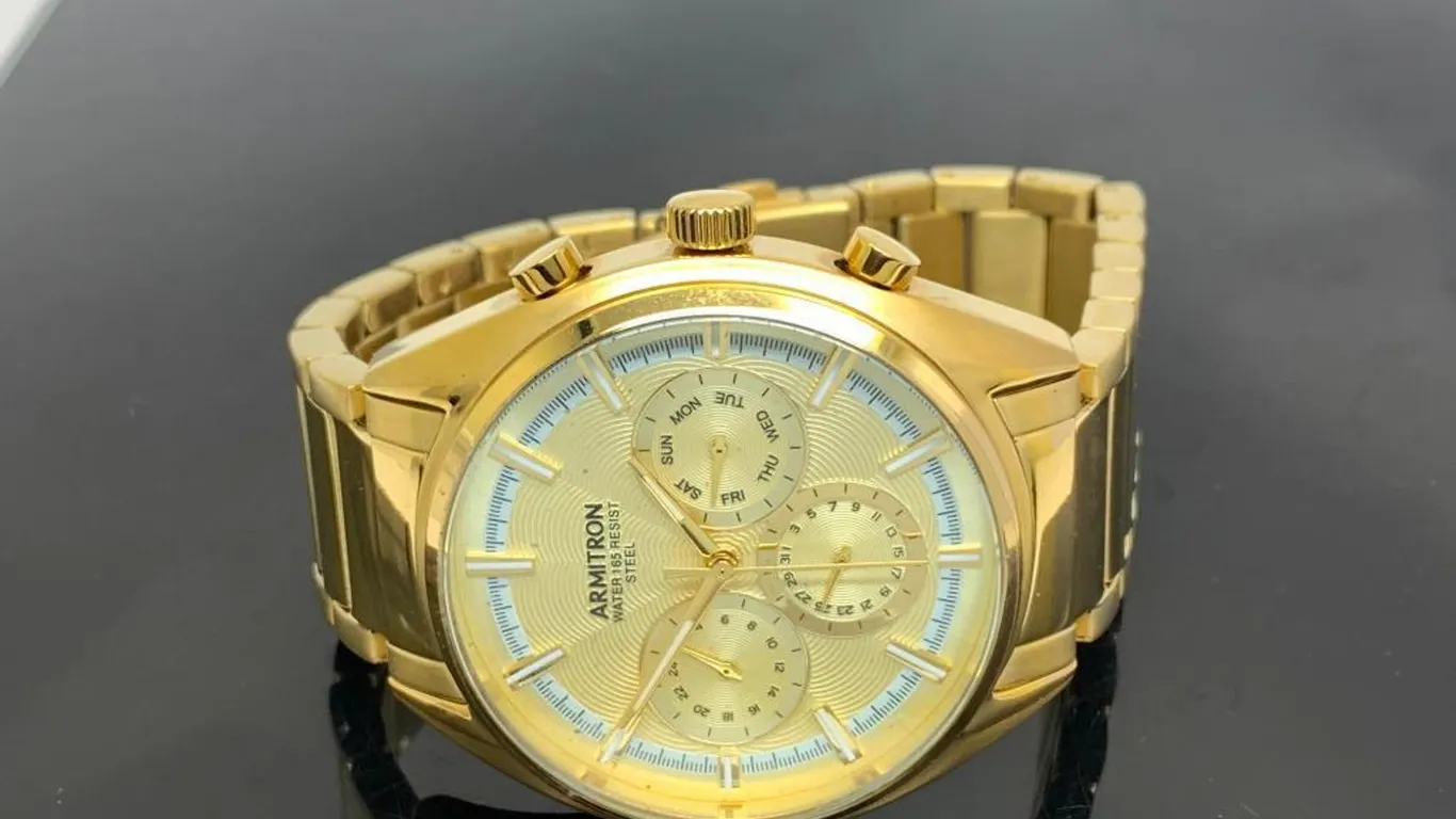 Armitron Gold Tone Men's Watch