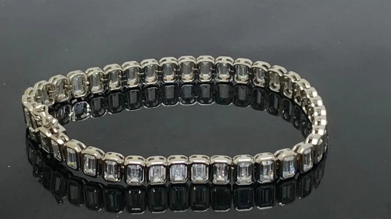 Sterling Silver Tennis Bracelet