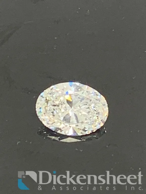 1.53 Carat Lab Grown Oval Cut Diamond VS1 Clarity E Color