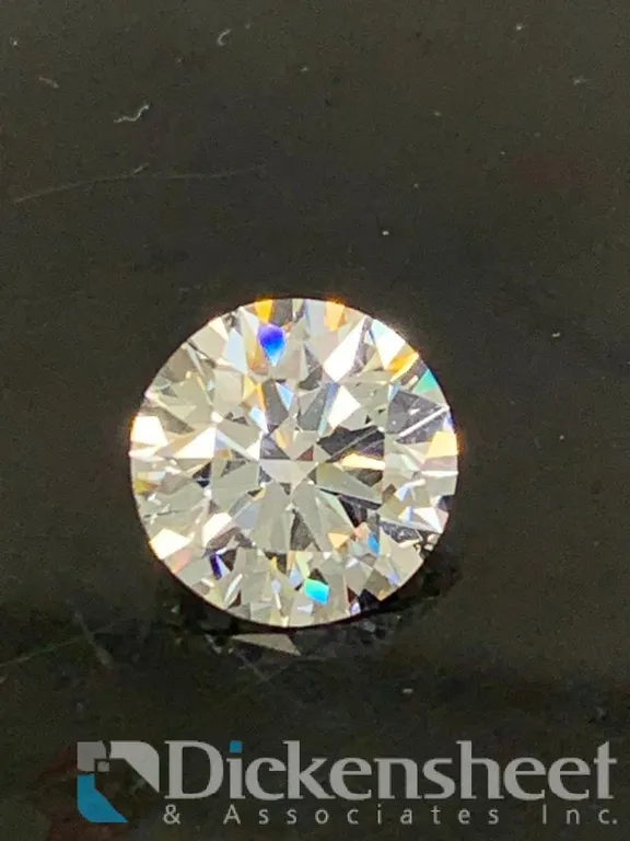 3.43 Carat Lab Grown Diamond Round VS1 Clarity E Color