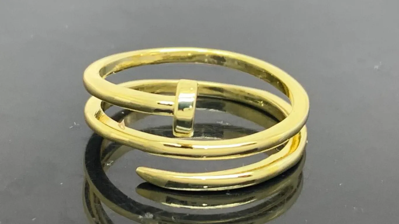 Gold Tone Ring