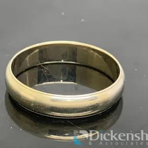 14KT White Gold Wedding Band