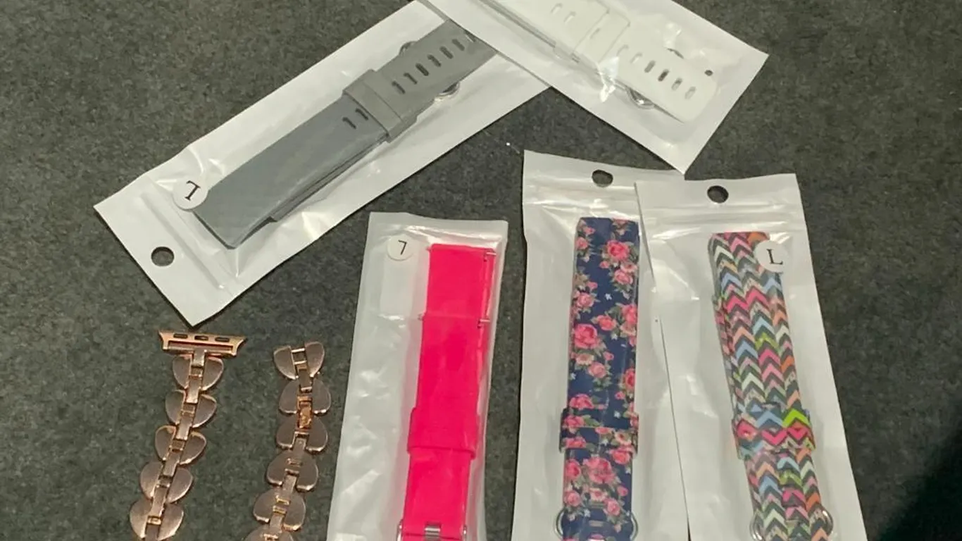 Lot of (6) Watch Straps