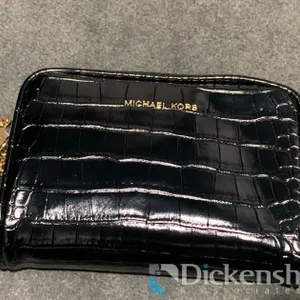 Michael Kors Bag Purse Black With Gold Tone Chain
