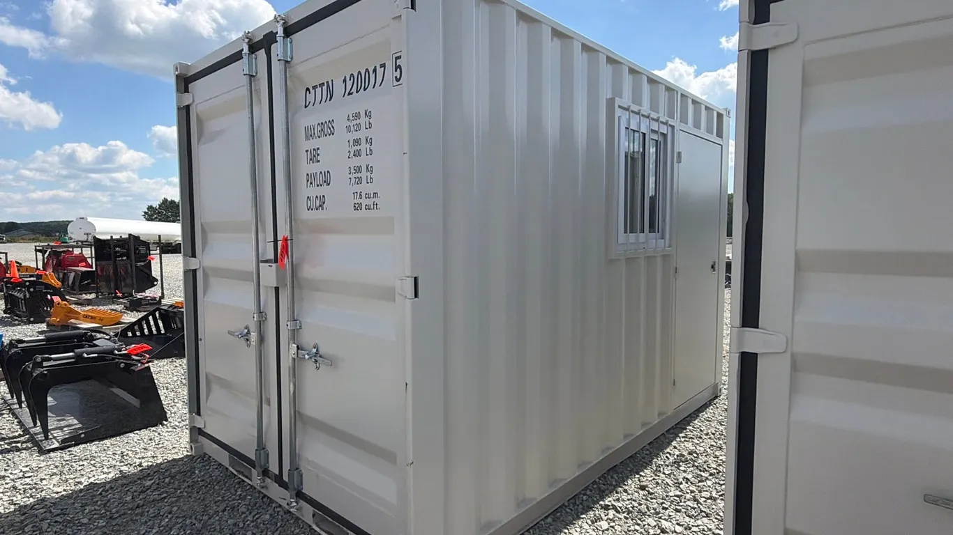 Approx. 12' Unused Shipping Container Office