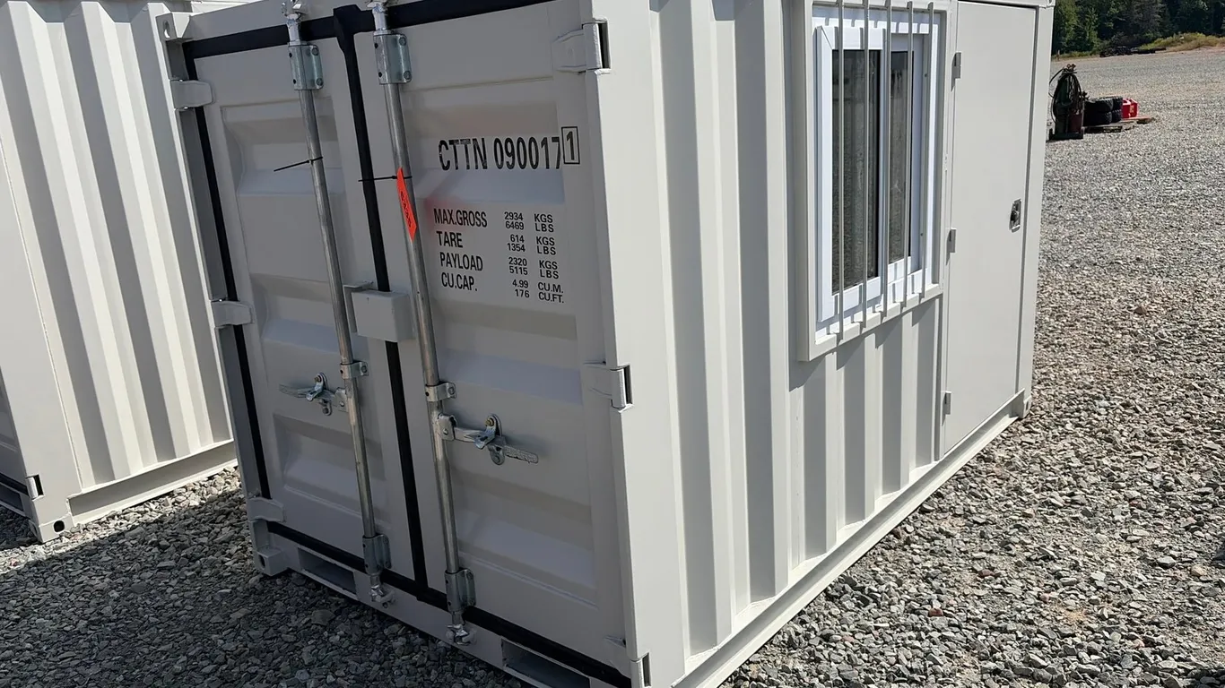 Approx. 9' Unused Shipping Container Office