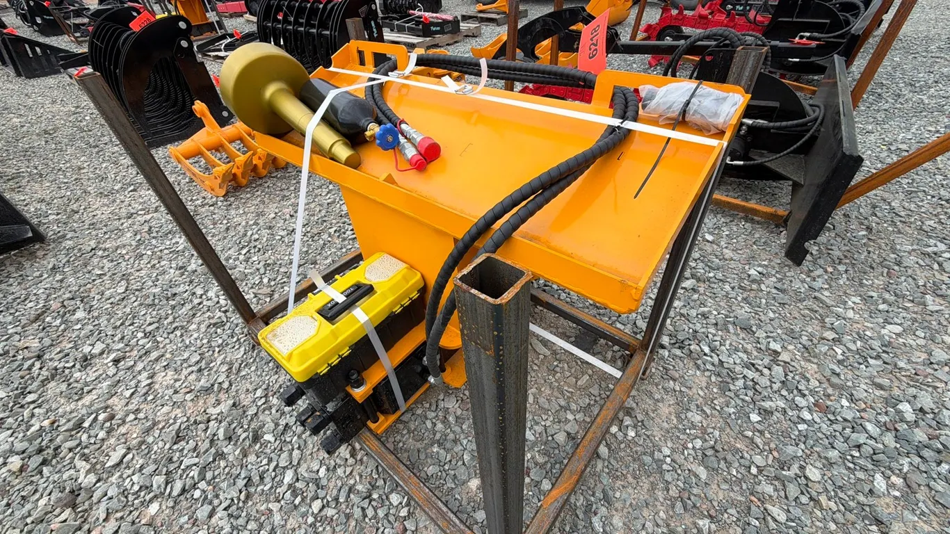 Unused Future AD680 Skid Steer Pile Hammer Attachment