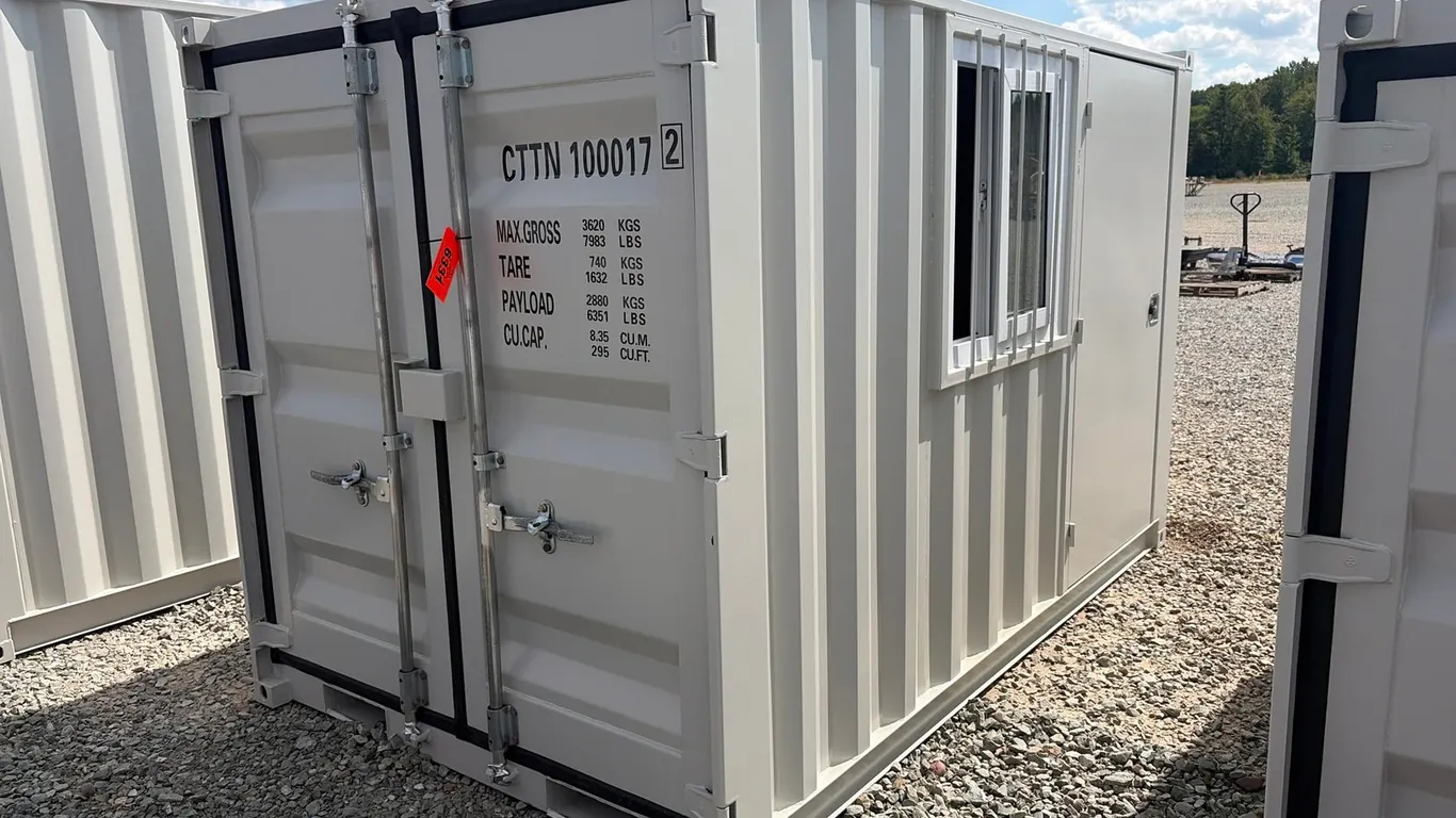 Approx. 10' Unused Shipping Container Office