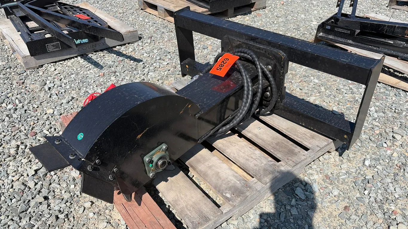 Unused Future SG45 Skid Steer Stump Grinder Attachment