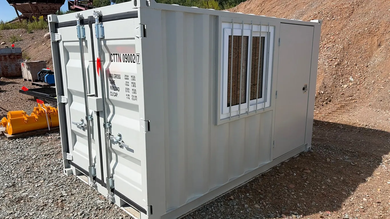 Approx. 9' Unused Shipping Container Office