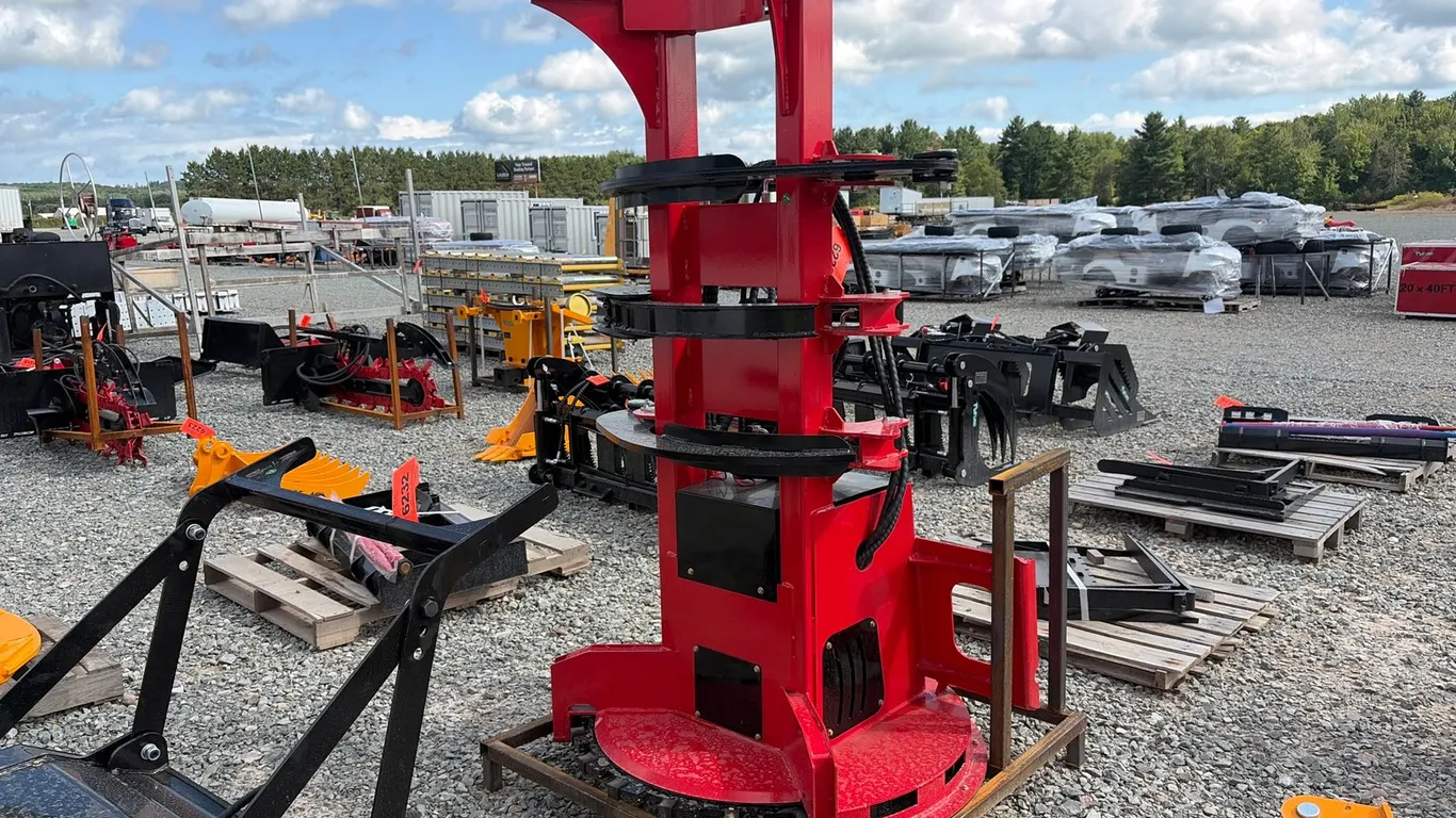 Unused Future FB77 Skid Steer Feller Buncher Attachment