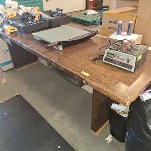 Wood Table, 96"x30"x31"