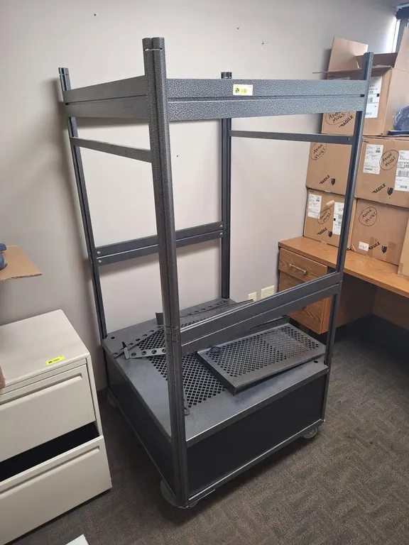 Metal Cart, 33"x33"x69"