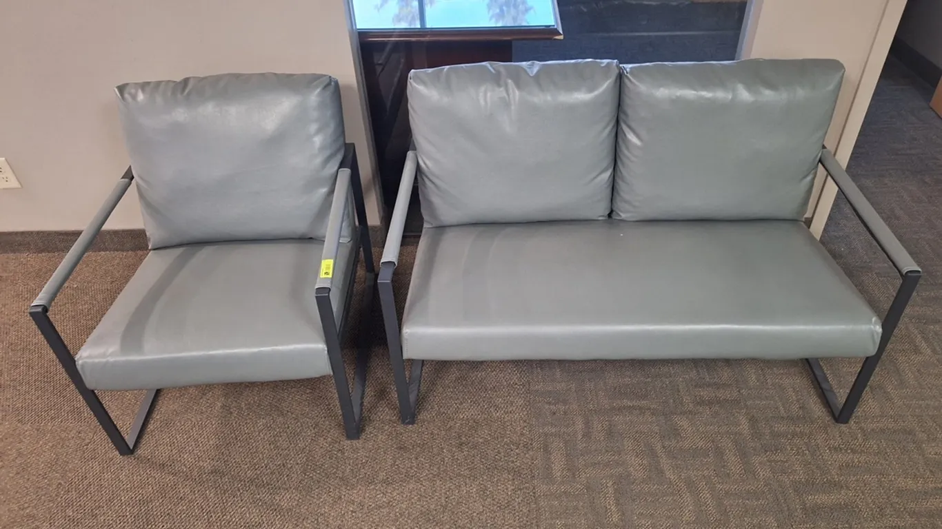 Loveseat and Chair