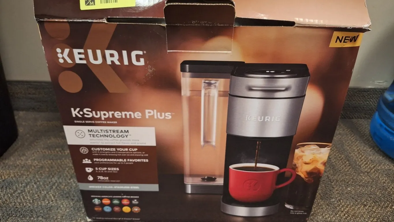 Keurig Coffee Maker with Box