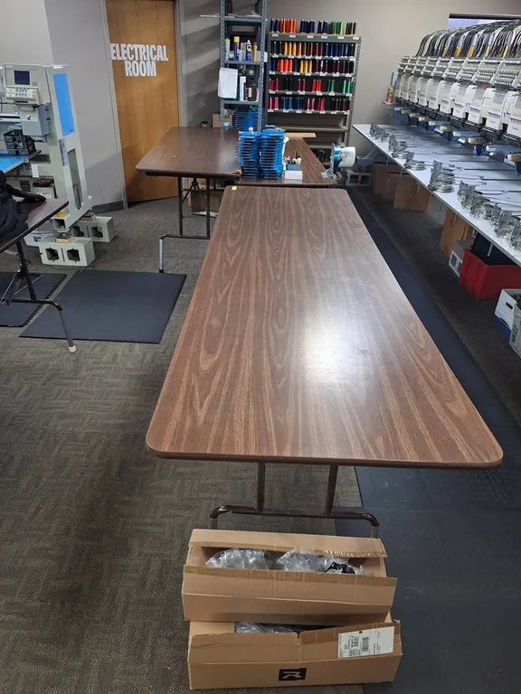 3 Folding Tables, 72"x30"x36"
