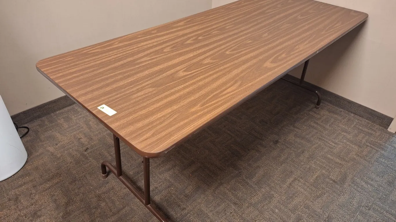 Folding Table, 72"x30"x29"