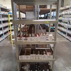 2 Metal Shelves