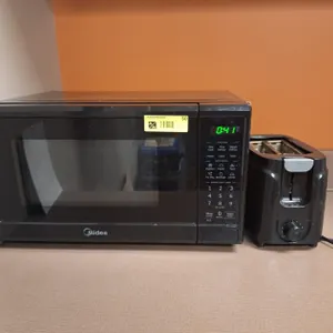 Microwave and Toaster