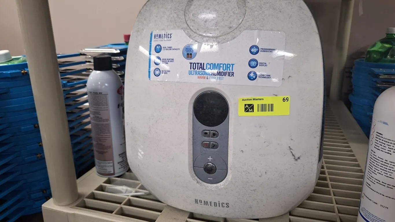 Homedics Ultrasonic Humidifier